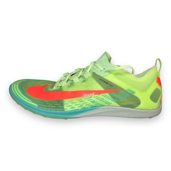 Nike Zoom Victory 5 XC Distance Spikes Volt Hyper Orange AJ0847-701 Men sz 12.5 - Picture 3 of 9